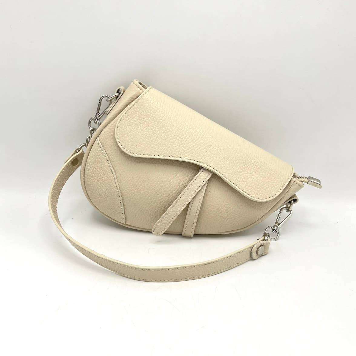 Genuine Leather Shoulder Bag Italy - Various Colours