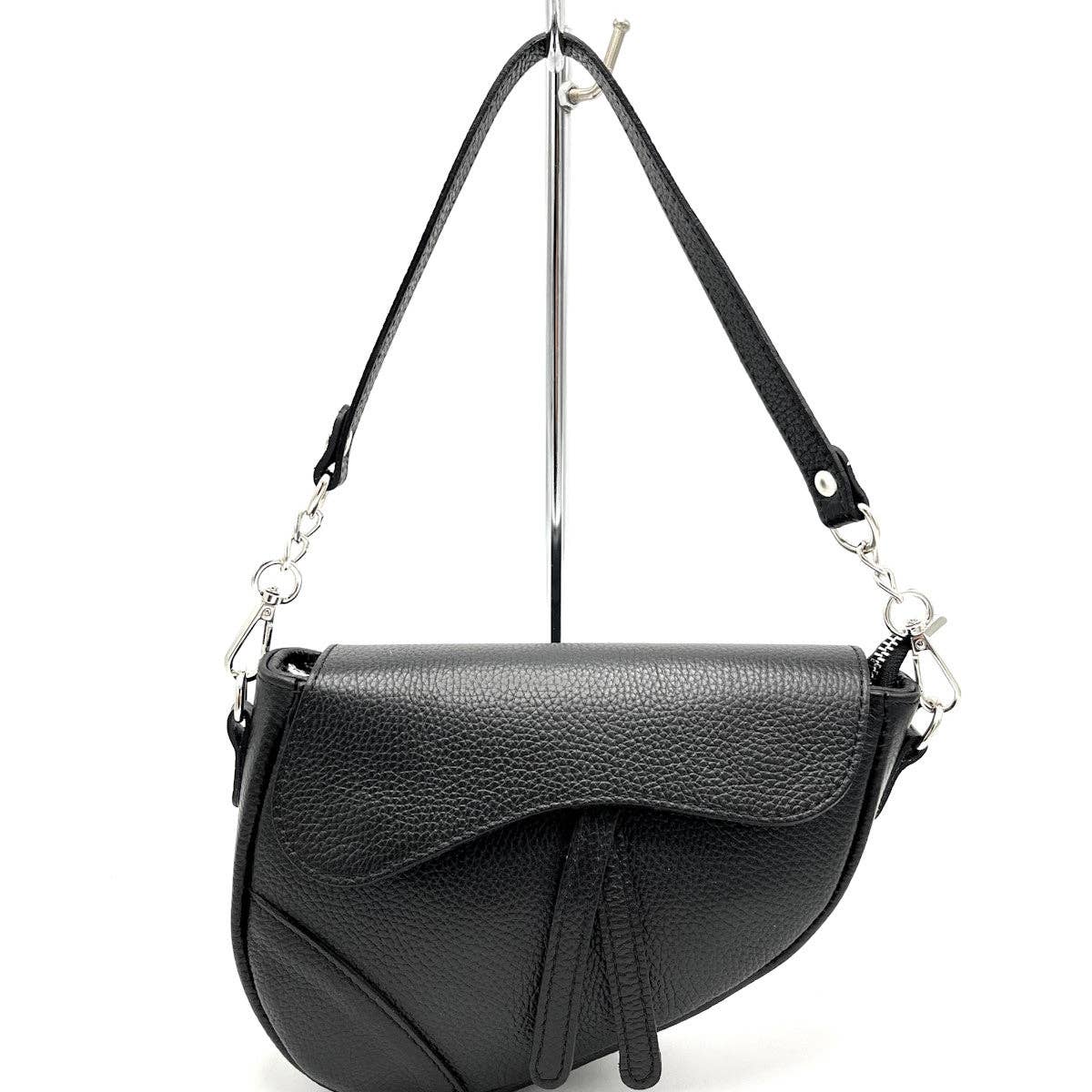 Genuine Leather Shoulder Bag Italy - Various Colours