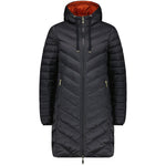 MOKE ‘Arnie’ Reversible 90/10 Down Coat - Black/Intense Rust