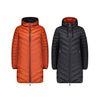 MOKE ‘Arnie’ Reversible 90/10 Down Coat - Black/Intense Rust