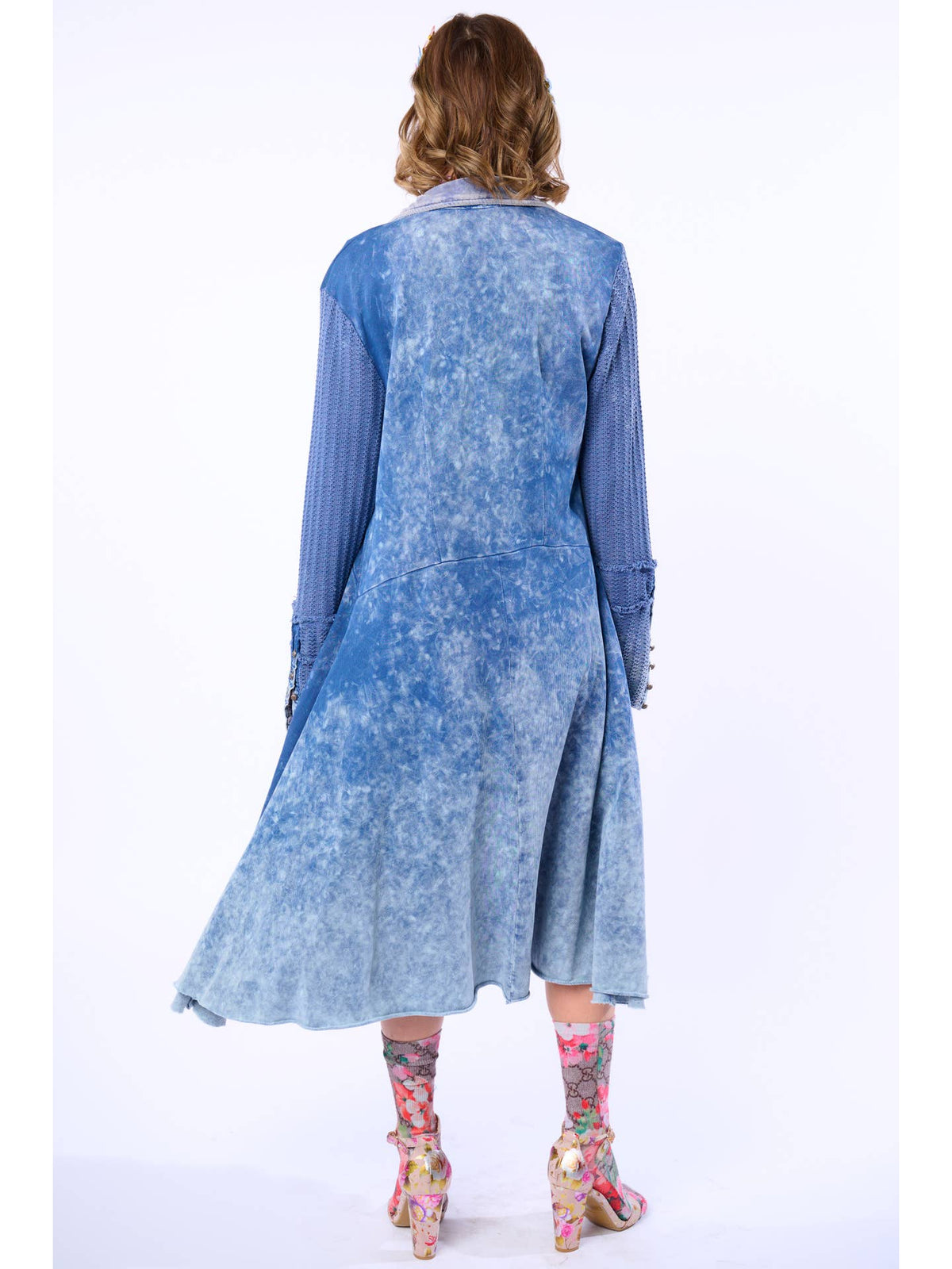 Aratta - Captain General Coat - Denim Wash Blue