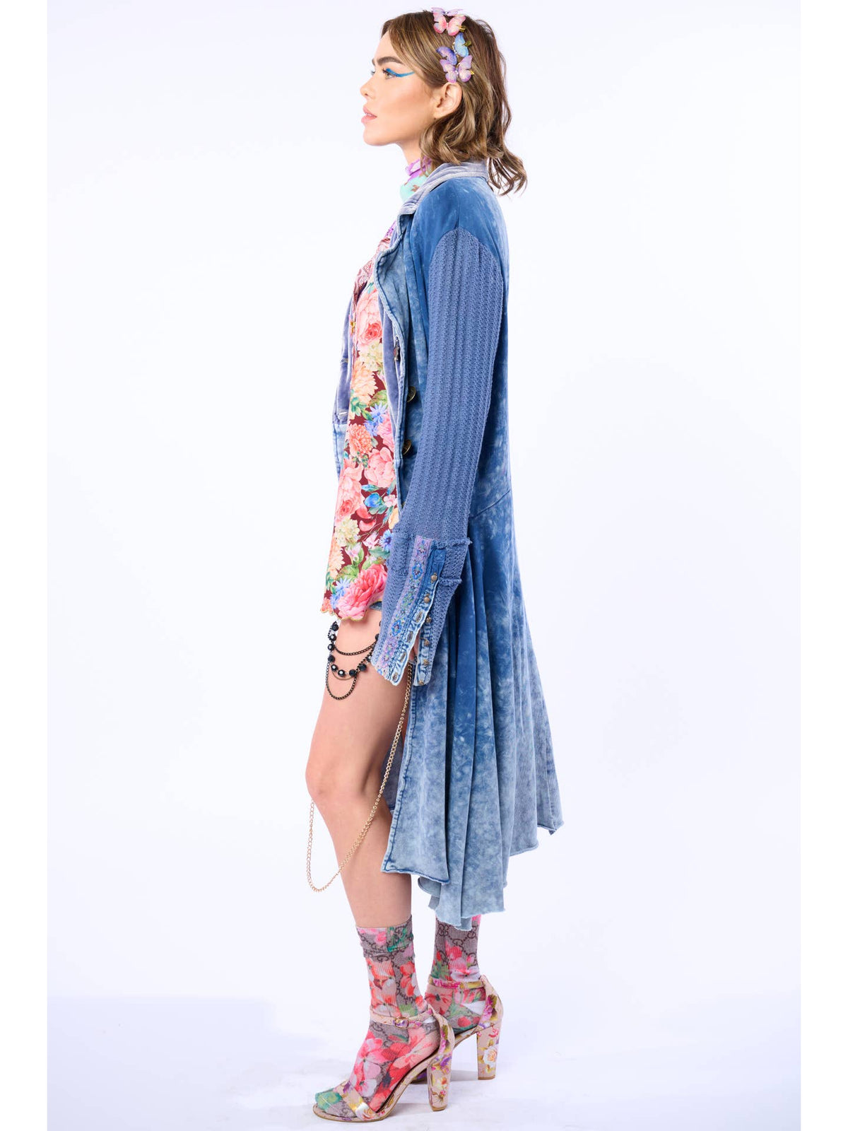 Aratta - Captain General Coat - Denim Wash Blue