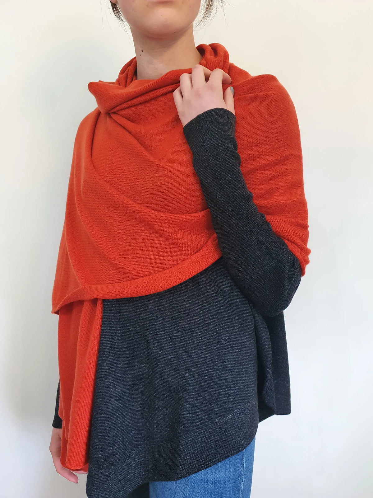 Flo Stone Cashmere Merino Luxe Scarf / Wrap - Various Colours