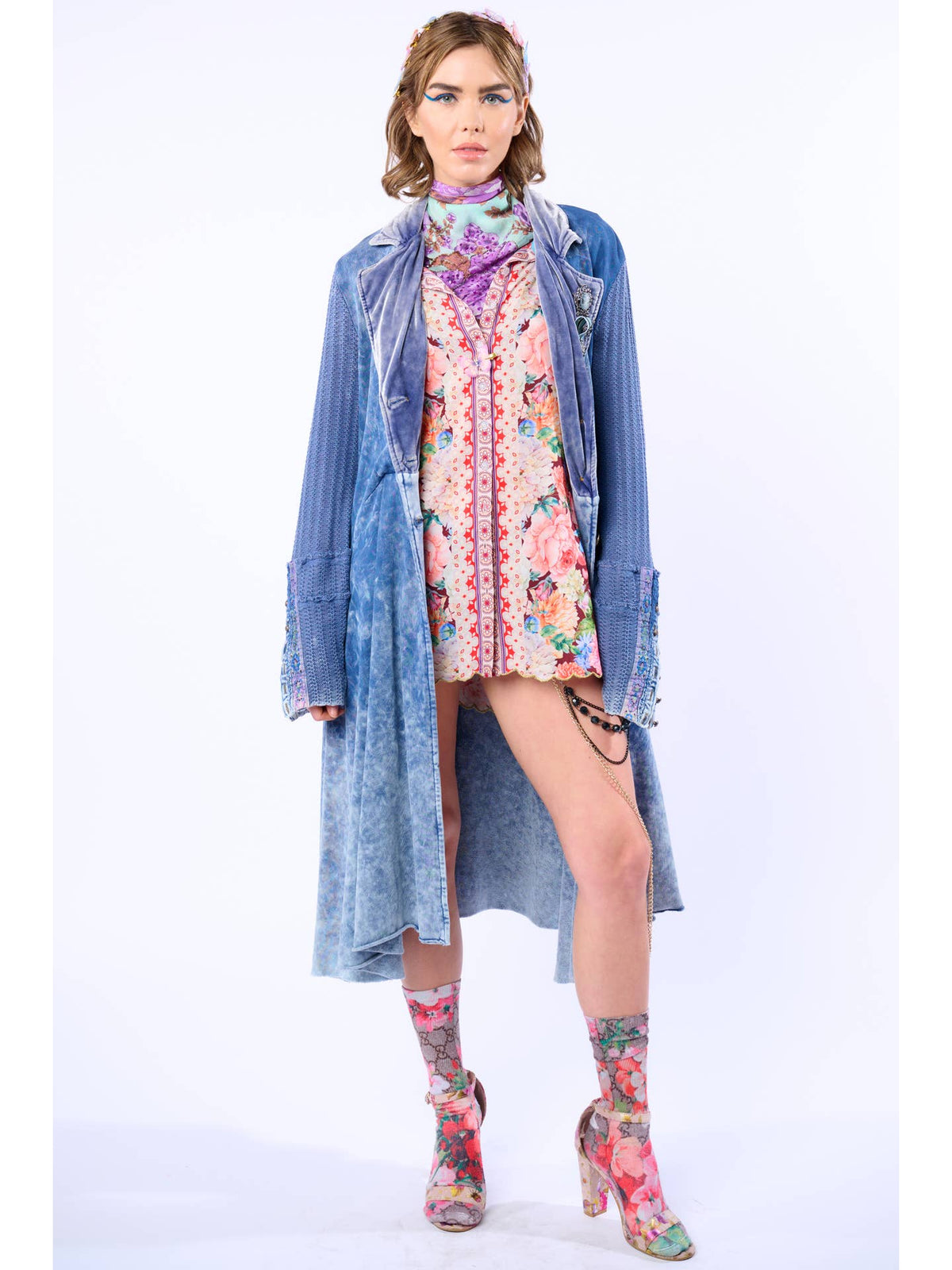 Aratta - Captain General Coat - Denim Wash Blue