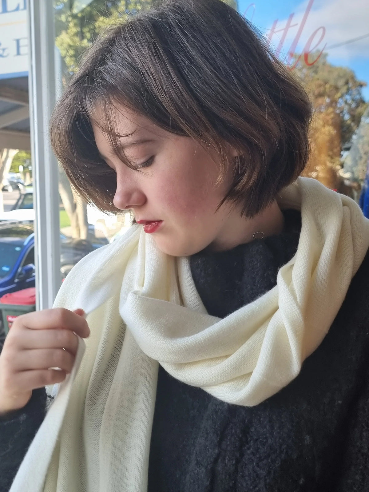 Flo Stone Cashmere Merino Luxe Scarf / Wrap - Various Colours