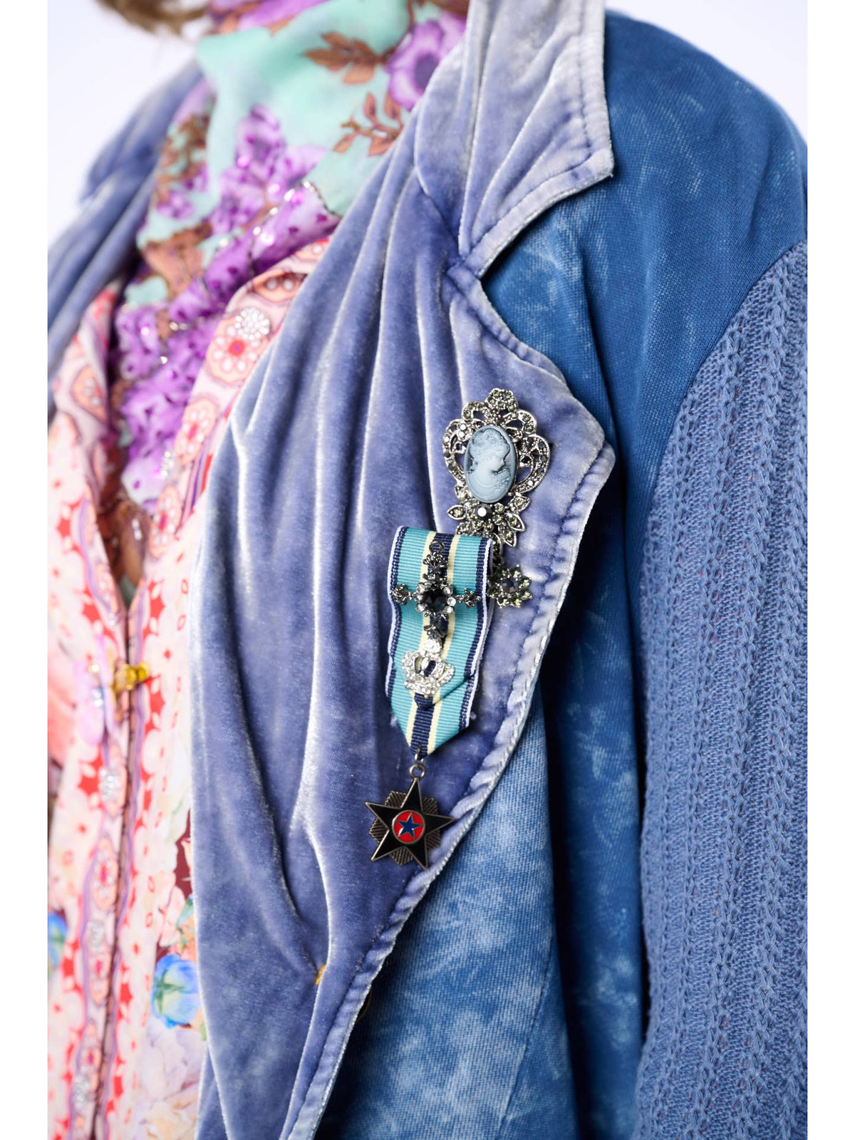 Aratta - Captain General Coat - Denim Wash Blue