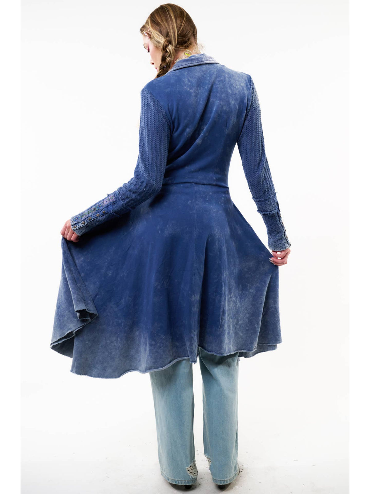 Aratta - Captain General Coat - Denim Wash Blue