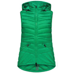 MOKE ‘Mary Claire’ 90/10 Packable Down Vest - Emerald