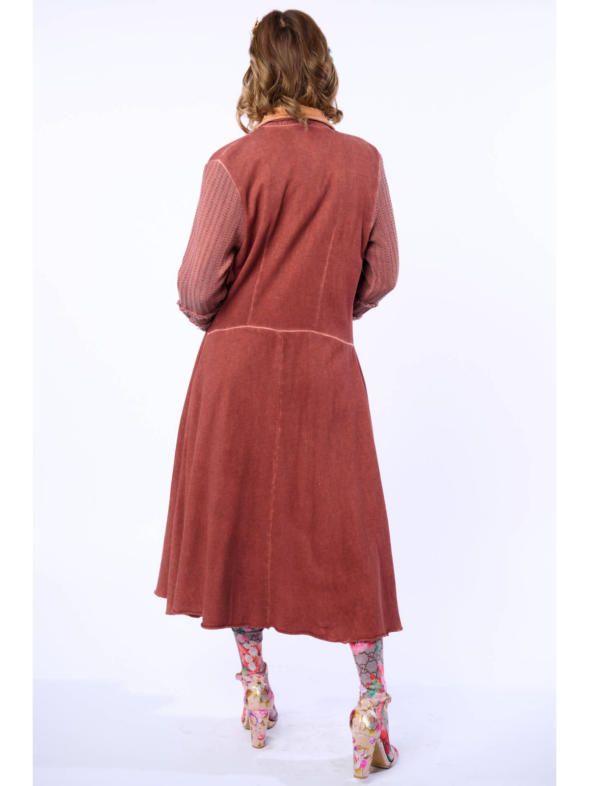 Aratta - ‘Captain’ General Coat - Mauve Wash