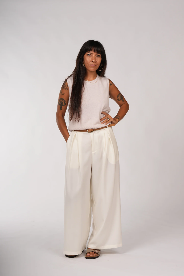 Montaigne - Merino Wool Tailored Trouser Pant