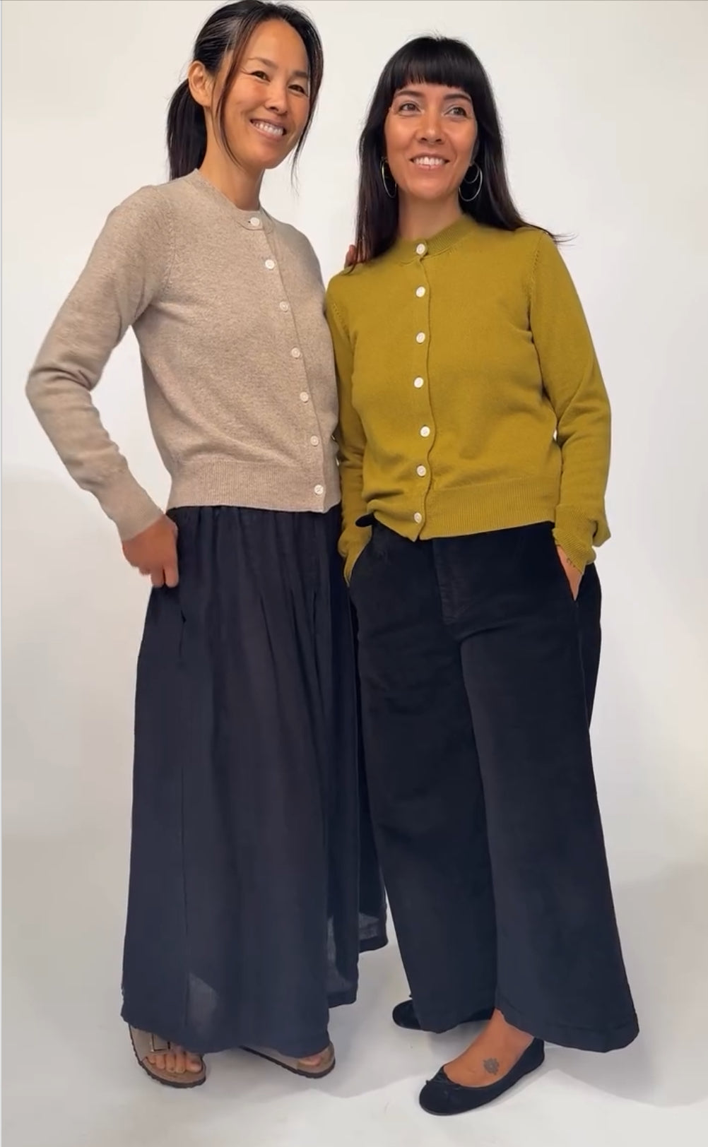 Montaigne - ‘Minimalist’ Lambswool Cardigan - Various Colours