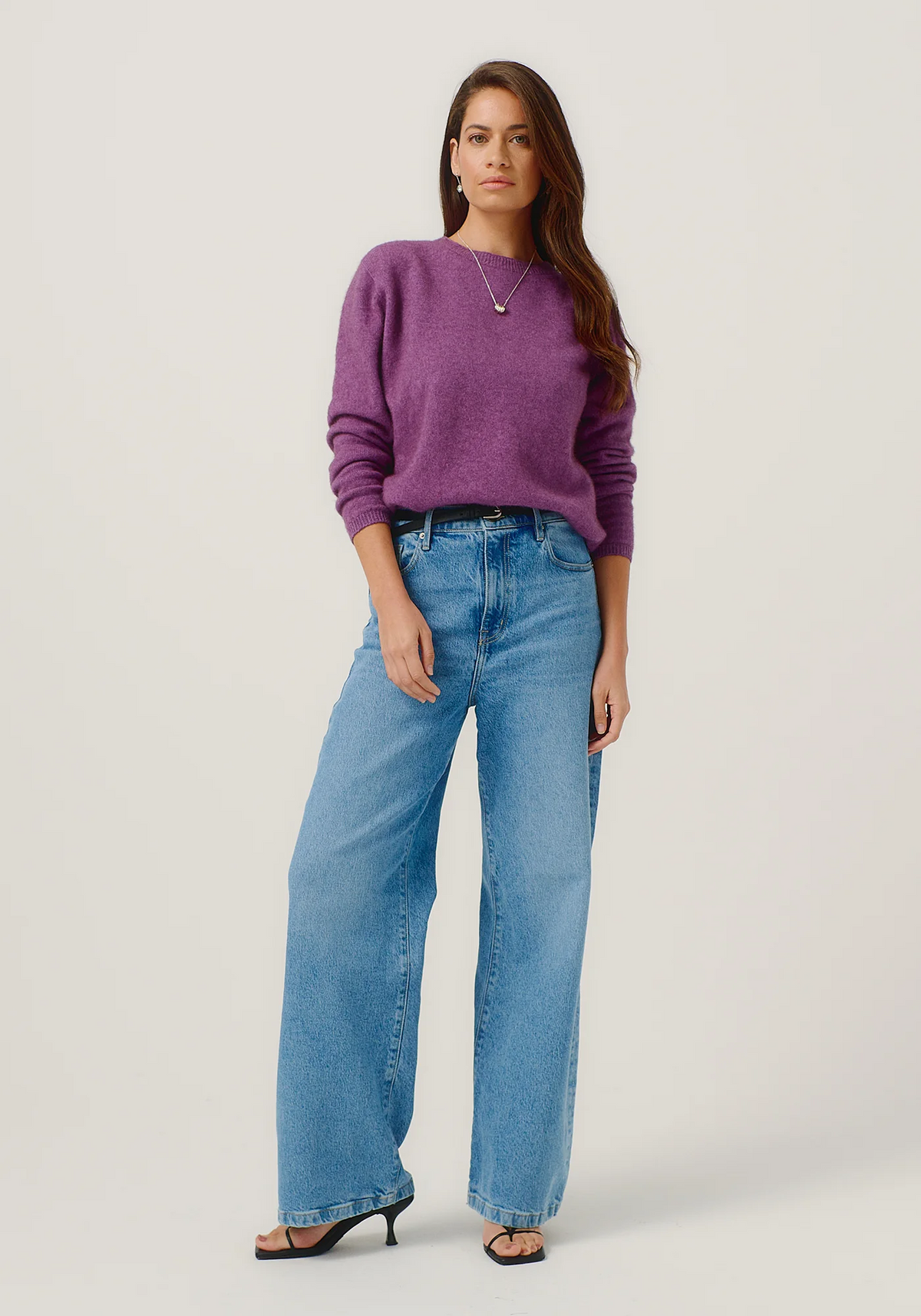 Merinomink - ‘Mia’ New Zealand Possum Merino Crew Jumper - Various Colours