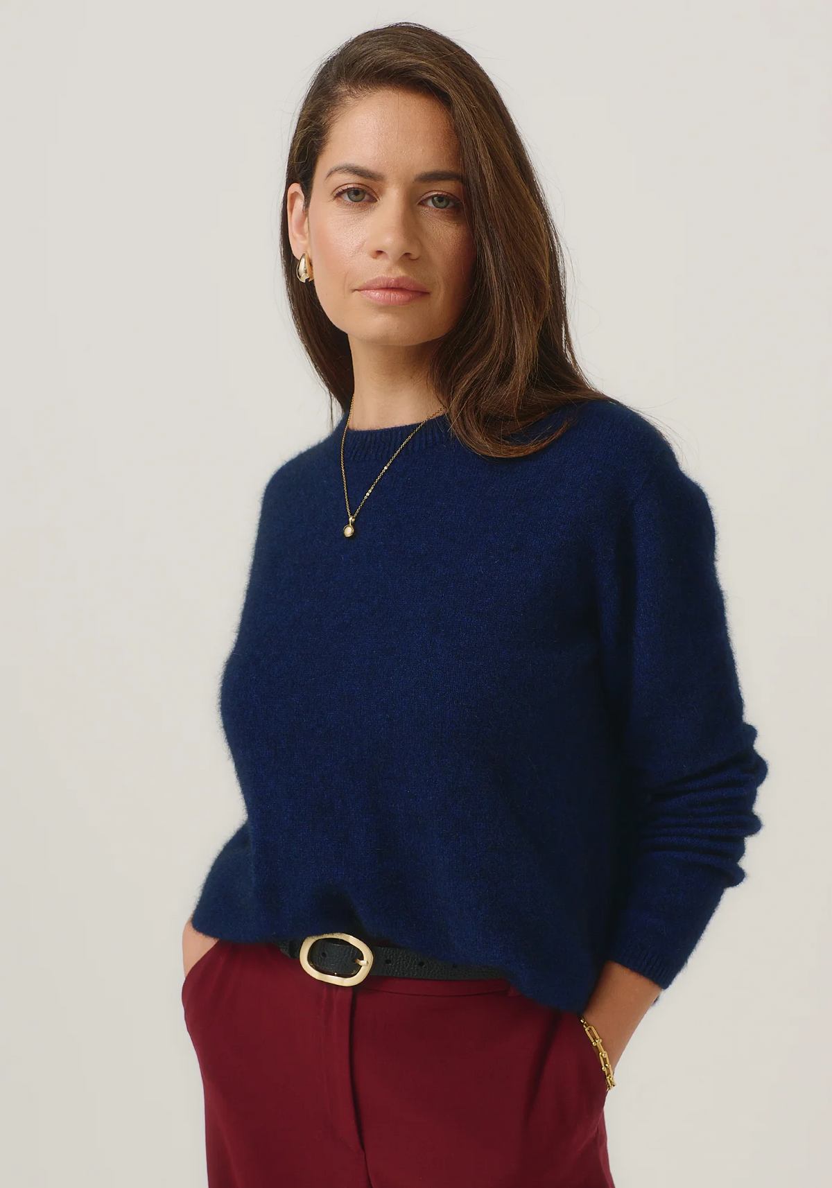 Merinomink - ‘Mia’ New Zealand Possum Merino Crew Jumper - Various Colours