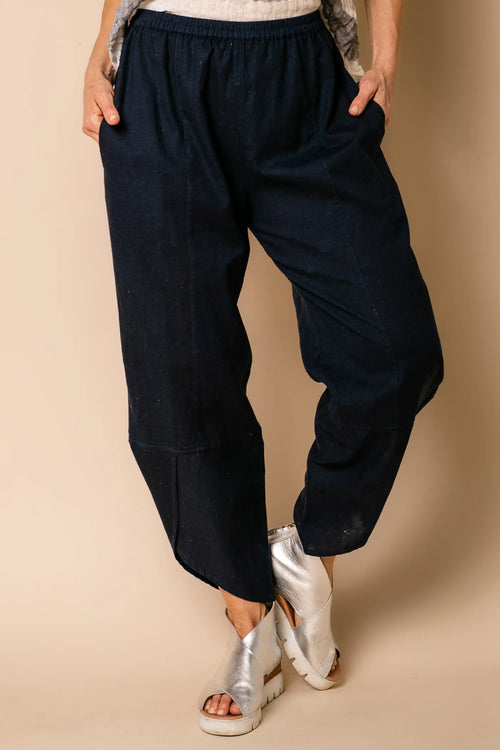 Imagine Fashion ‘Rowen’ Linen Blend Pants - Navy