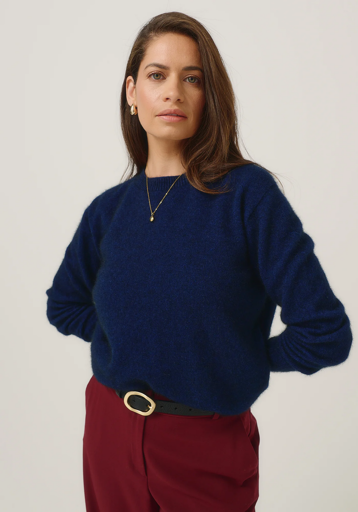 Merinomink - ‘Mia’ New Zealand Possum Merino Crew Jumper - Various Colours