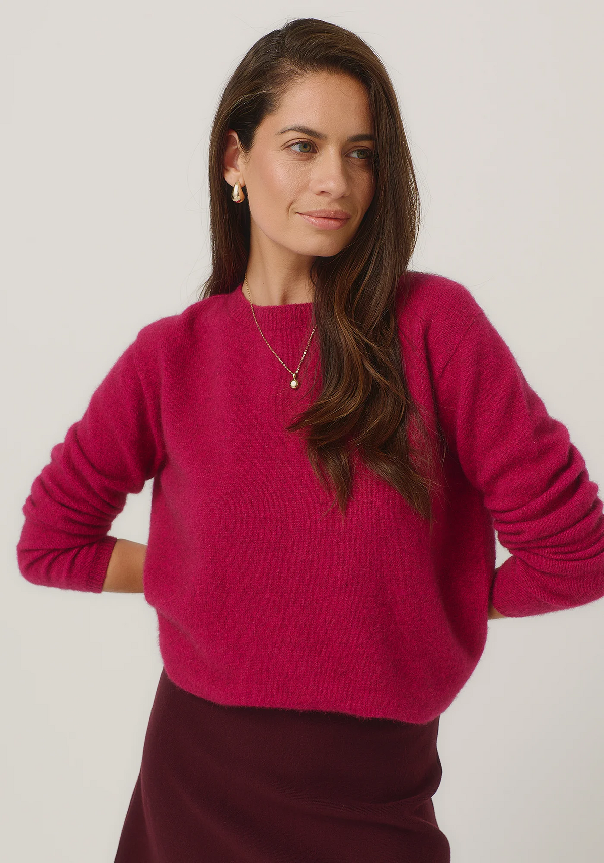 Merinomink - ‘Mia’ New Zealand Possum Merino Crew Jumper - Various Colours