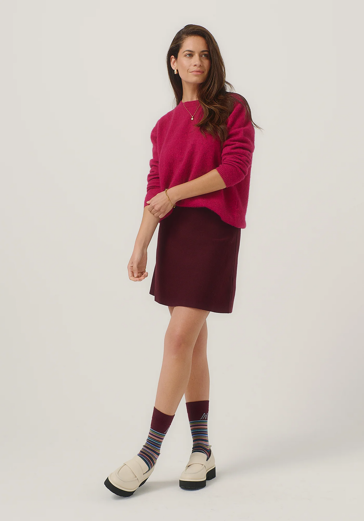 Merinomink - ‘Mia’ New Zealand Possum Merino Crew Jumper - Various Colours