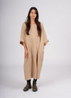 Montaigne ‘Gaella’ Italian Linen Shift Dress With Turned Sleeves And Side Pockets - Various Colours