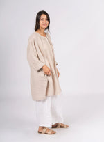 Montaigne ‘Paysanne’ Oversized Linen Shirt - One Size - Various Colours