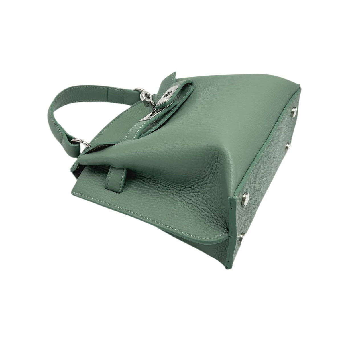 Genuine Leather Small Shoulder Bag Made in Italy - Carious Colours