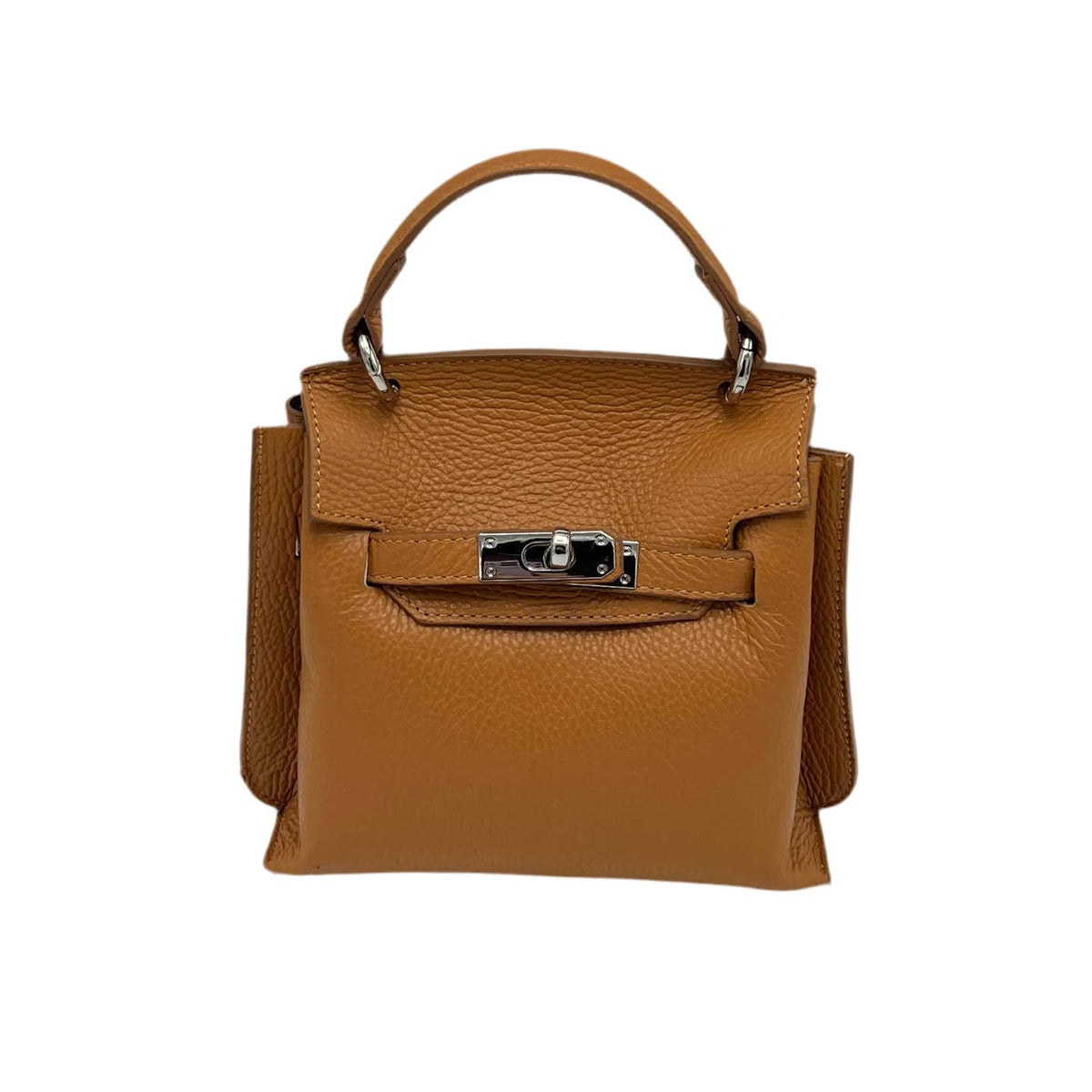 Genuine Leather Small Shoulder Bag Made in Italy - Carious Colours