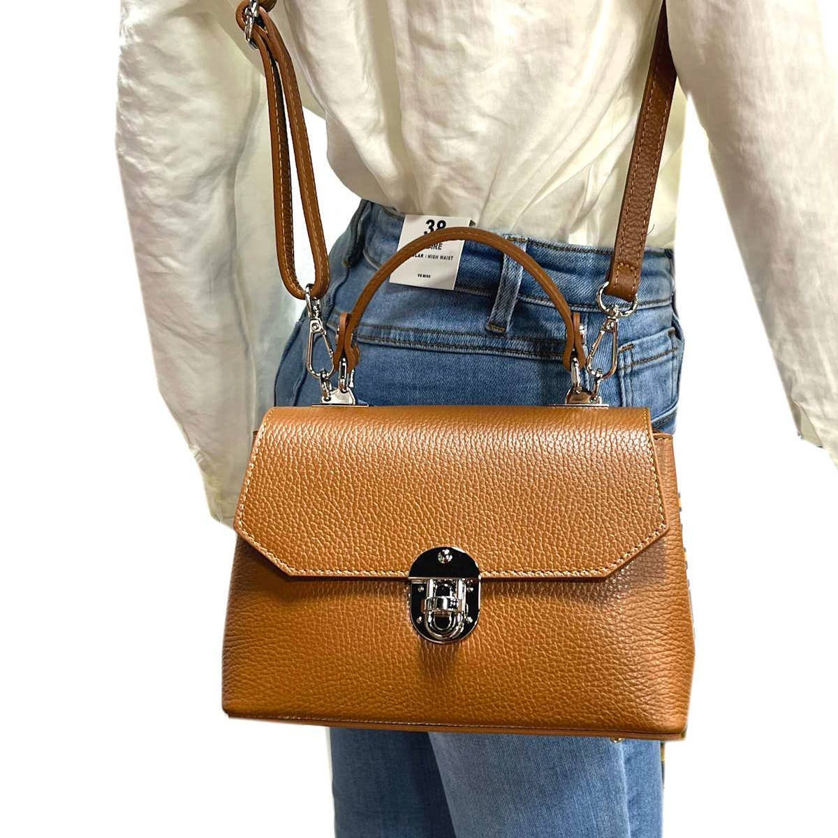 Italian Genuine Leather Shoulder Bag - Various Colours