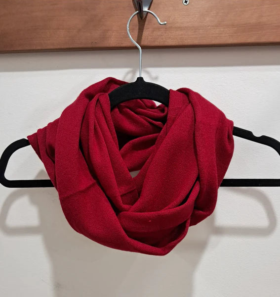Flo Stone Cashmere Merino Luxe Loop Scarf - Various Colours