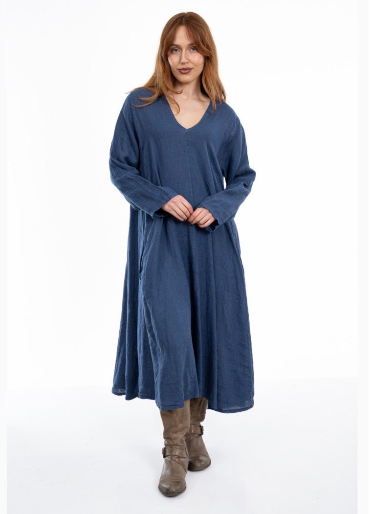 The Italian Cartel - Concetta - Italian Linen Midi Dress