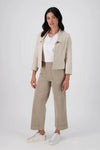 Olga De Polga ‘Peggy’ Fine Cord Pants - Oat