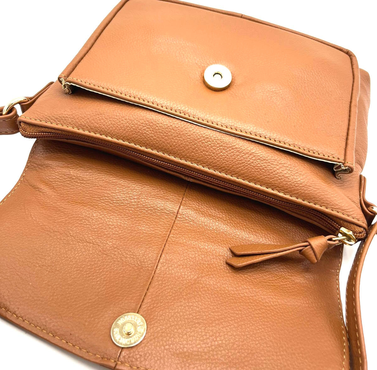 Genuine Leather Shoulder Bag Made In India - Various Colours