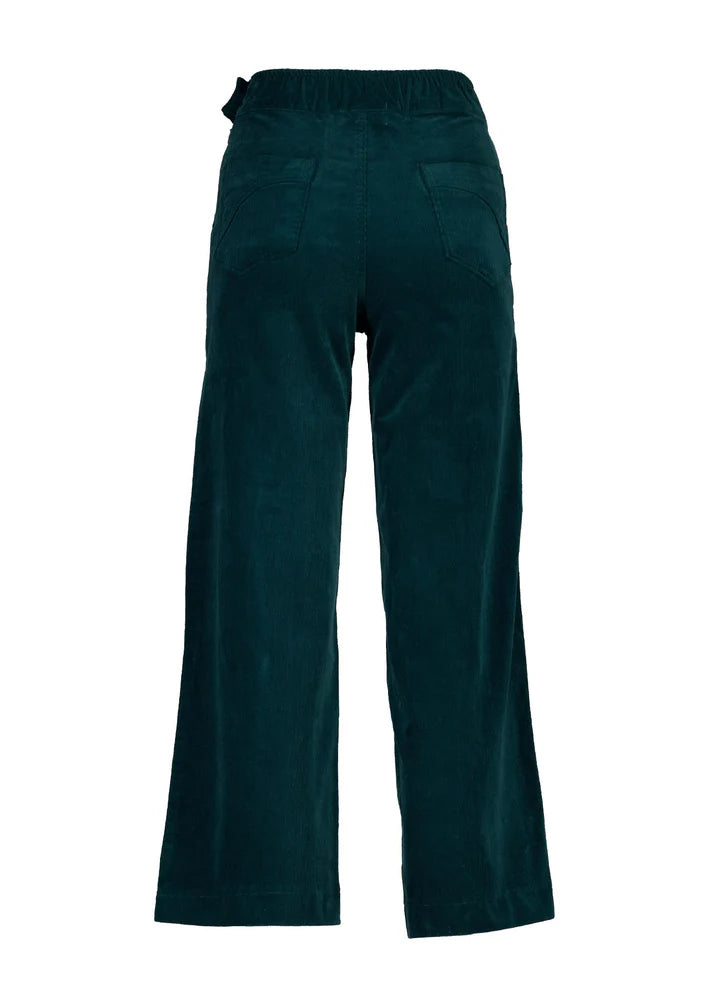 Olga De Polga ‘Peggy’ Fine Cord Pants - Teal