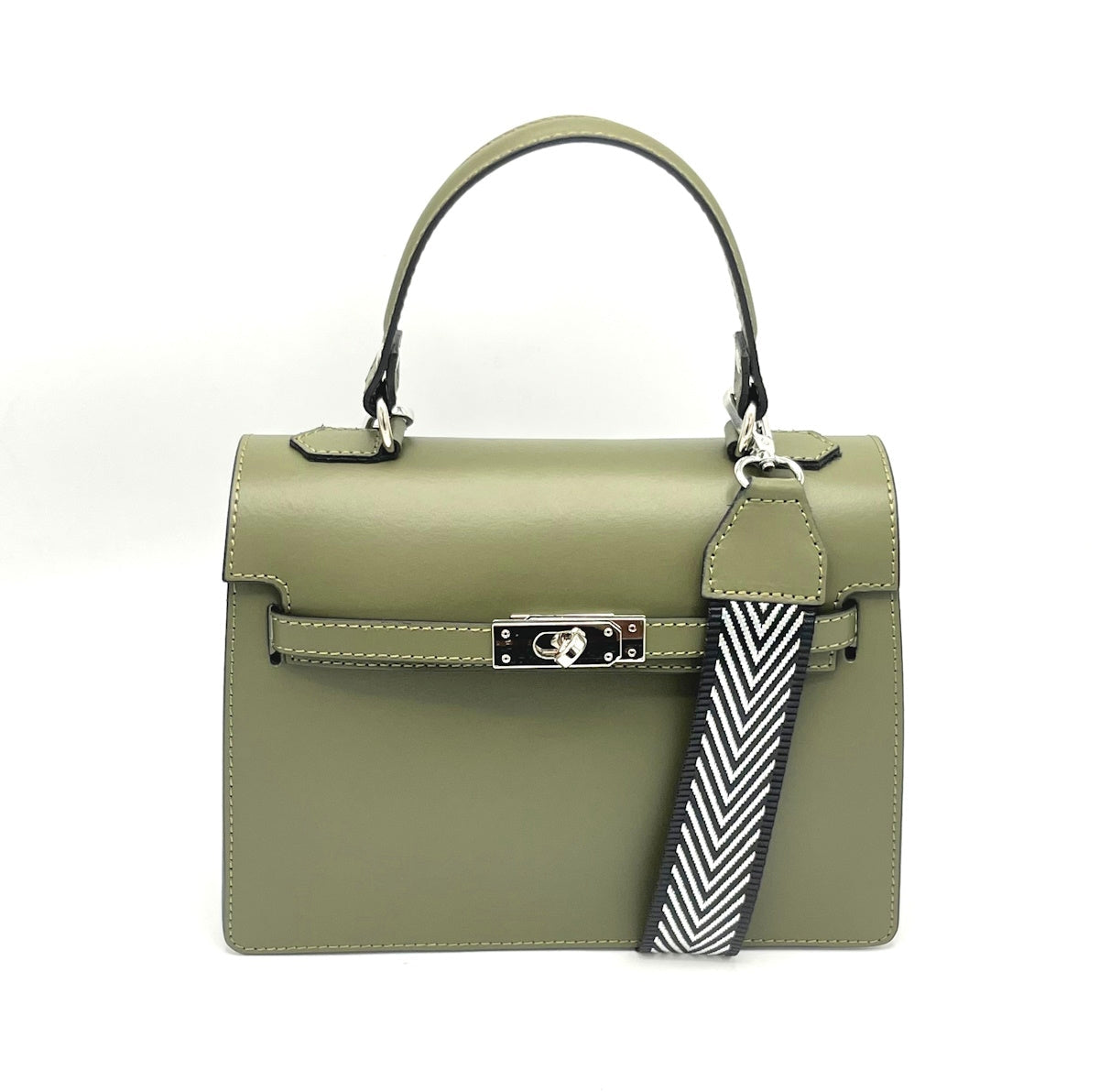 Genuine Leather Shoulder Bag Made in Italy -Various Colours