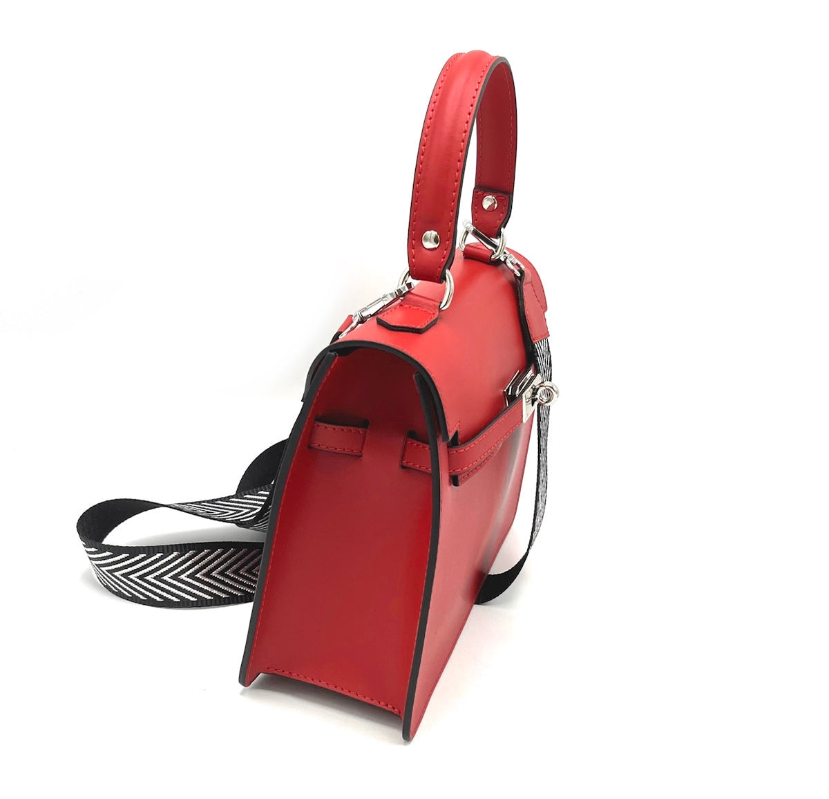Genuine Leather Shoulder Bag Made in Italy -Various Colours