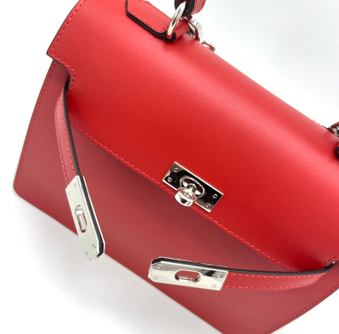 Genuine Leather Shoulder Bag Made in Italy -Various Colours