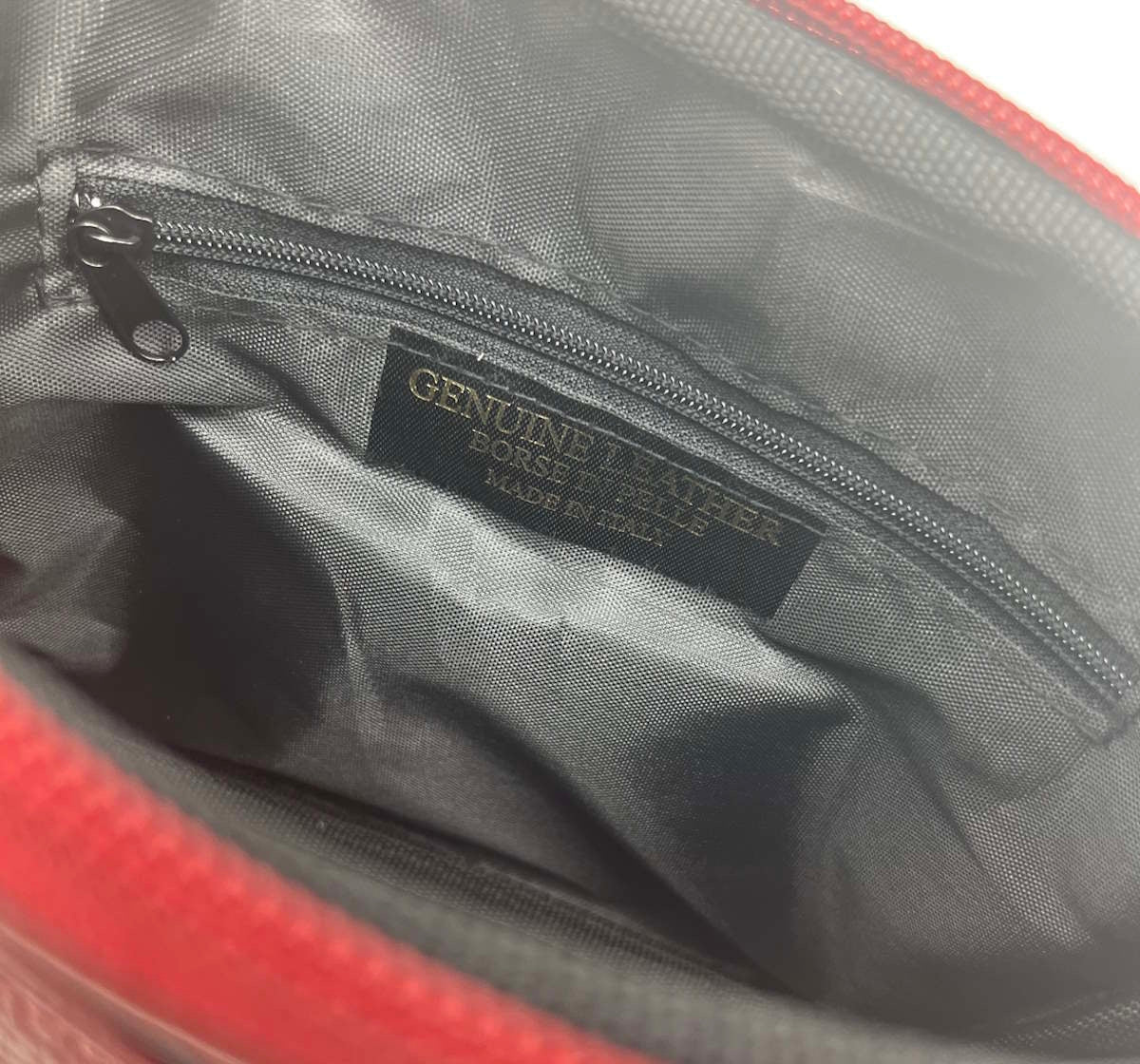 Genuine Leather Shoulder Bag Made in Italy - Various Colours