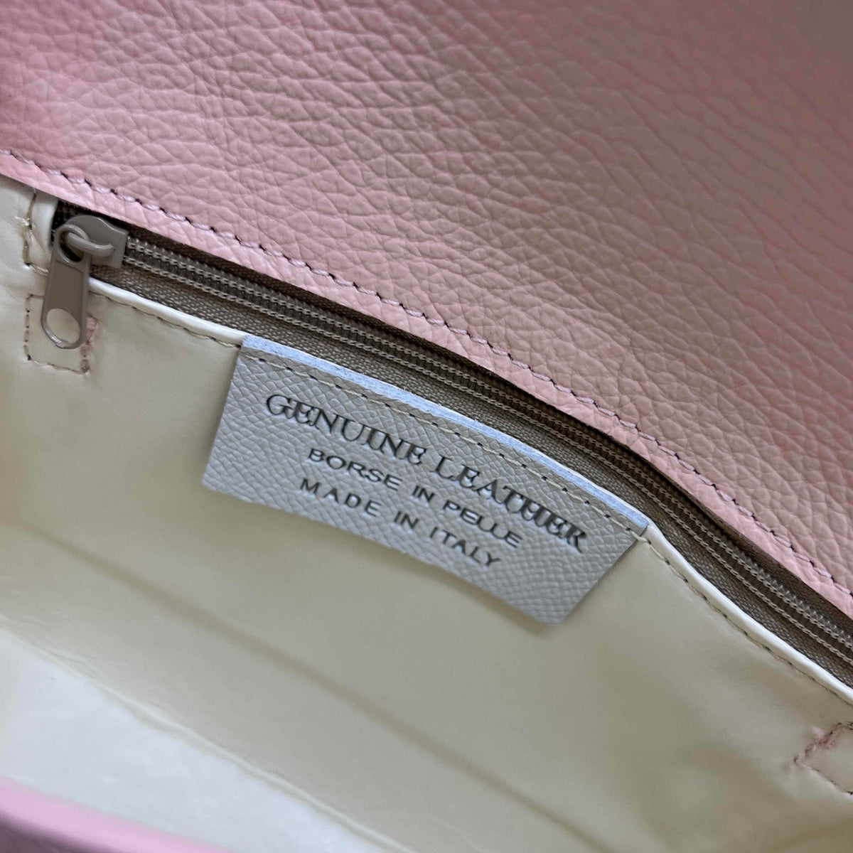 Genuine Leather Shoulder Bag Made in Italy - Various Colours