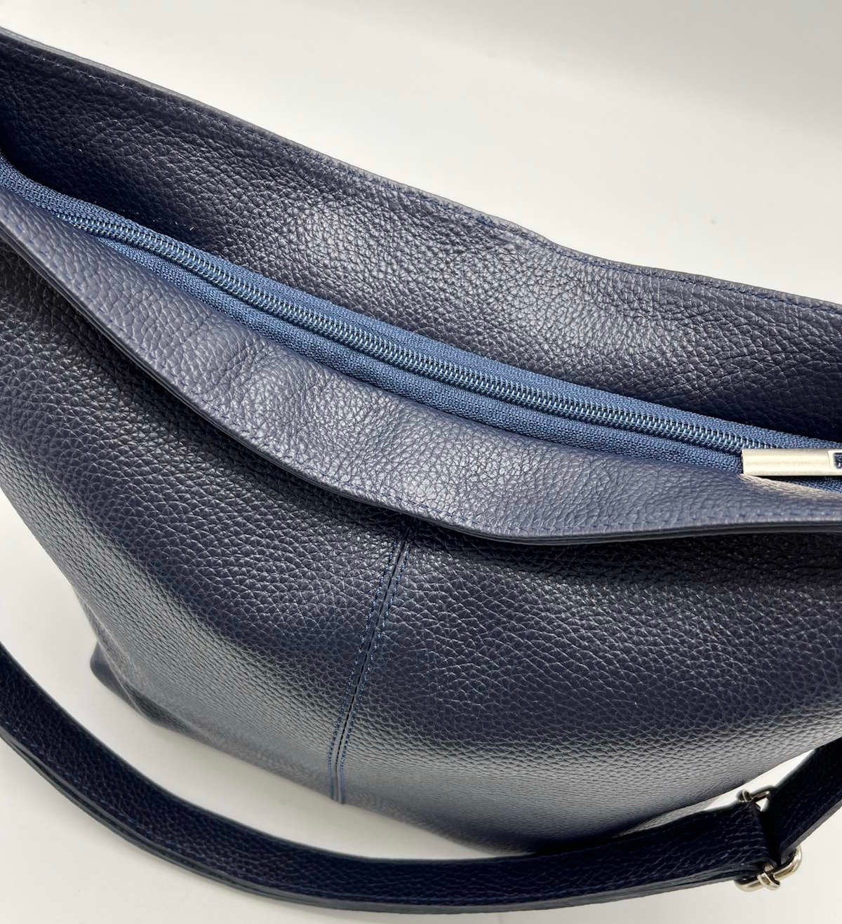 Genuine Leather Shoulder Bag Made in Italy - Various Colours
