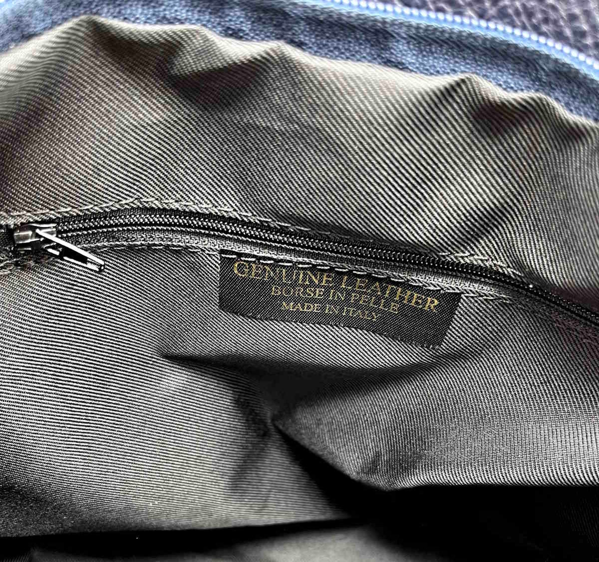 Genuine Leather Shoulder Bag Made in Italy - Various Colours