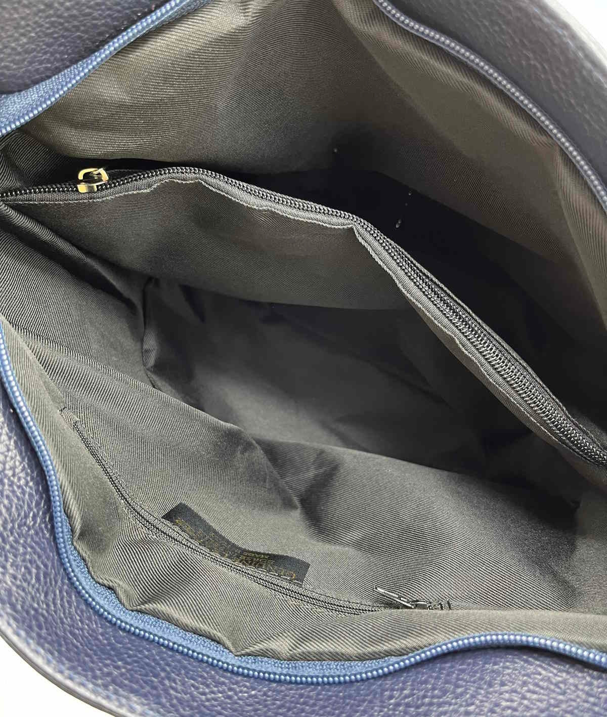 Genuine Leather Shoulder Bag Made in Italy - Various Colours