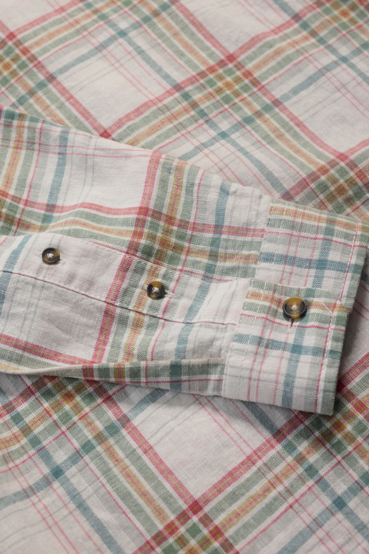 Seasalt Cornwall - Men's 'Dip Circle' Check Shirt - Tekka Multi