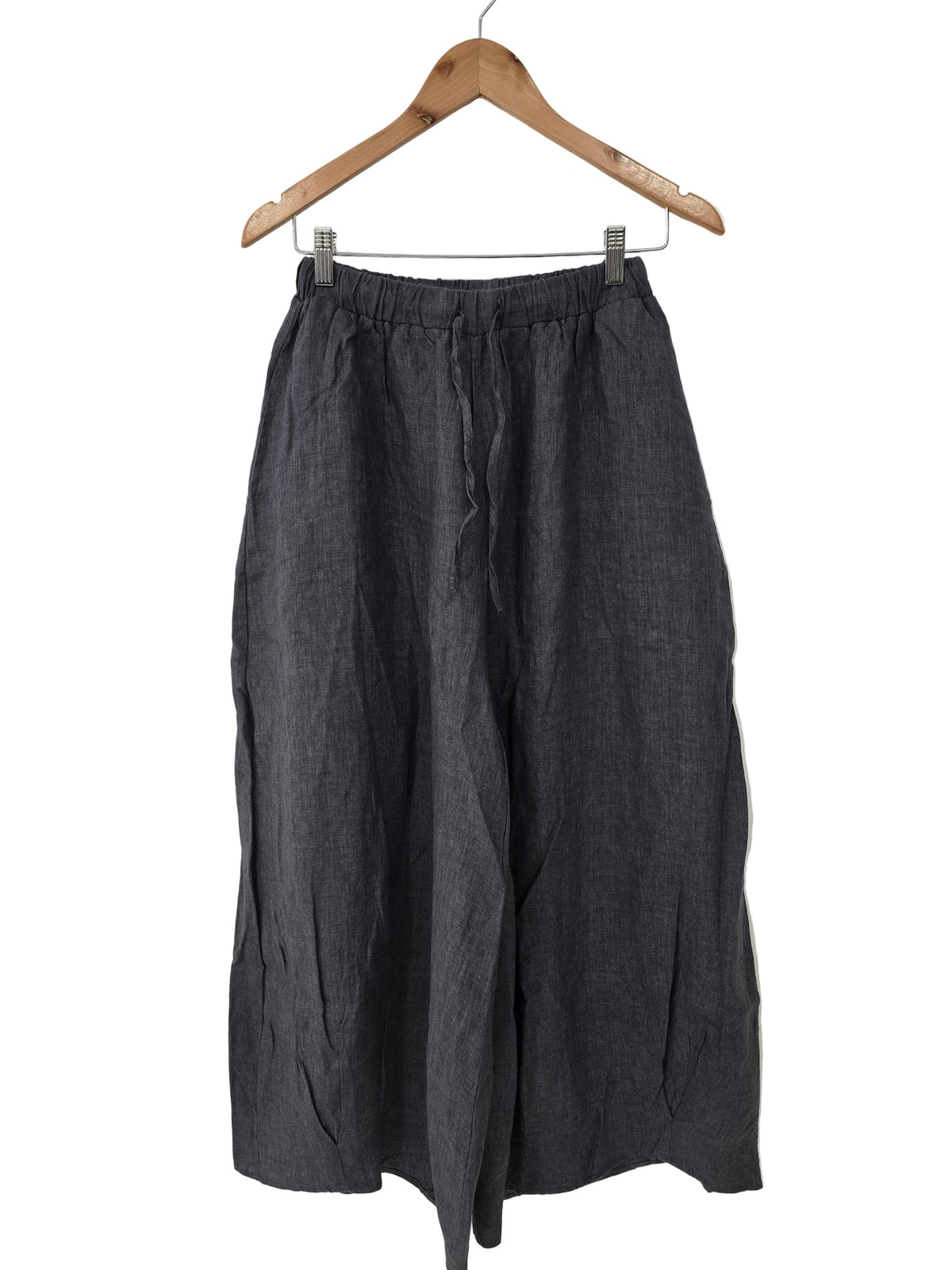 Montaigne - Eadie - French Linen Pants with Drawstring