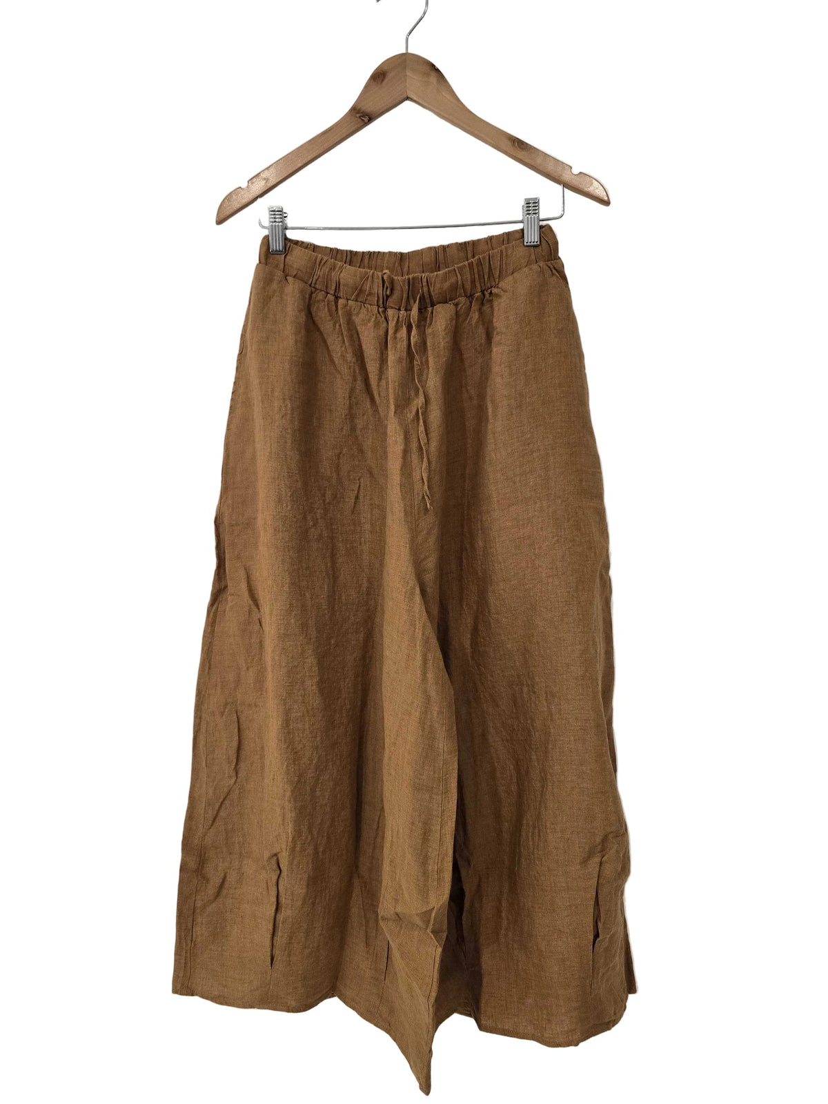 Montaigne - Eadie - French Linen Pants with Drawstring