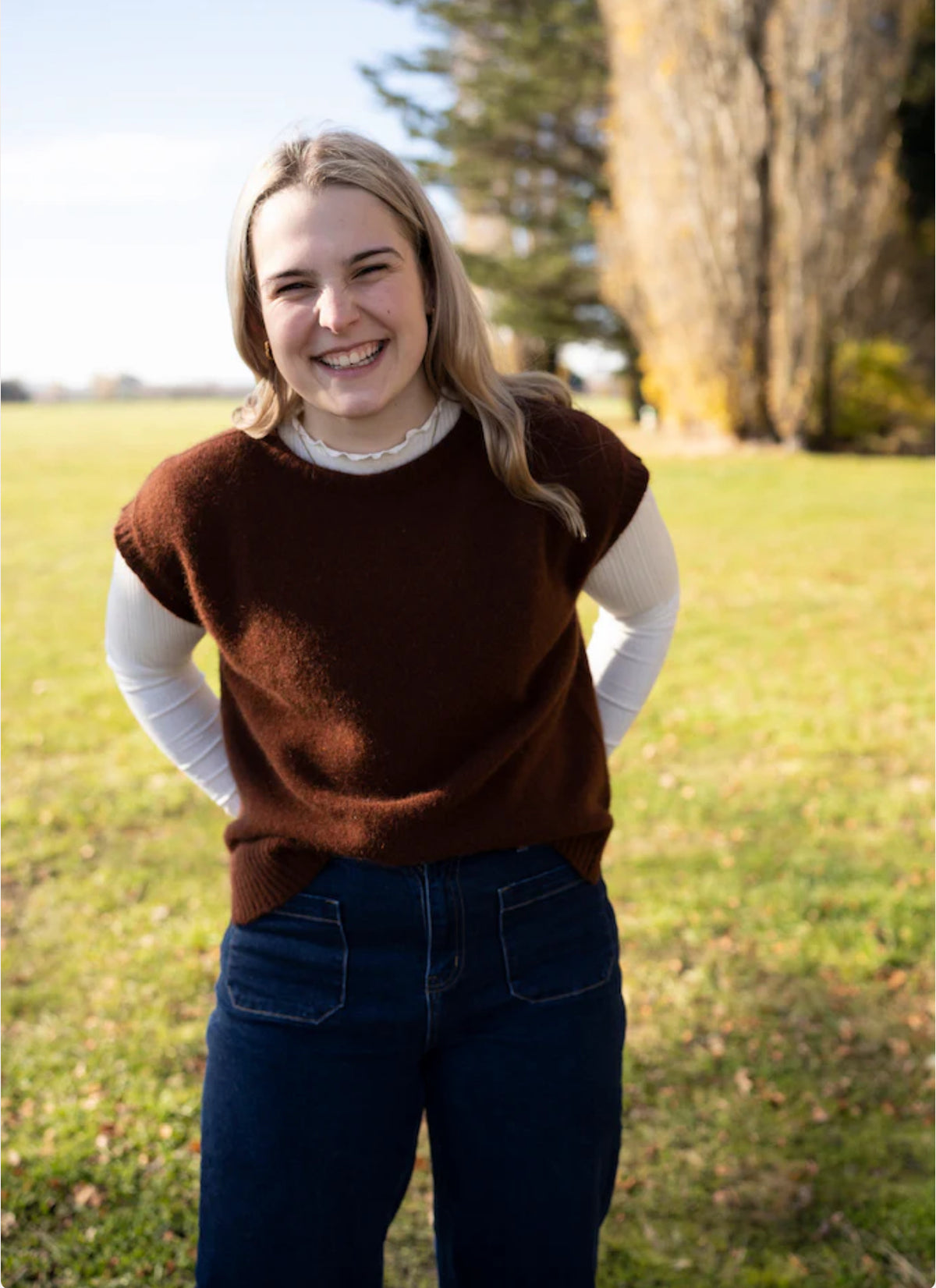 Lothlorian - Serene - Knit Vest Possum Merino