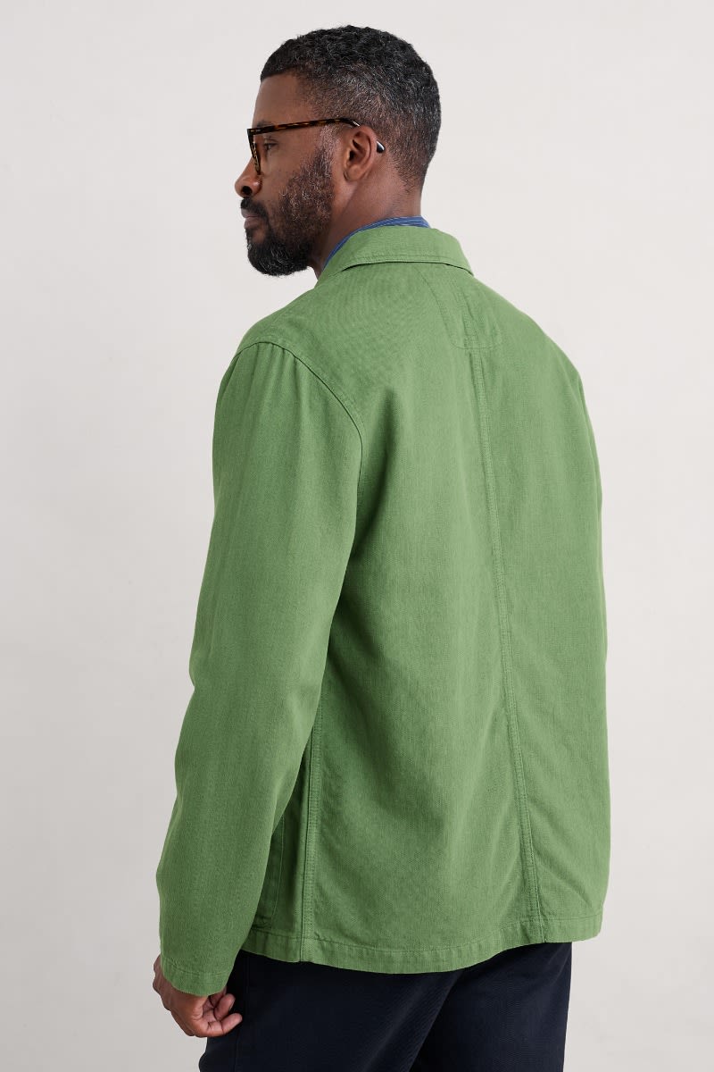 Seasalt Cornwall - Men's 'Well Wright' Jacket - Willow