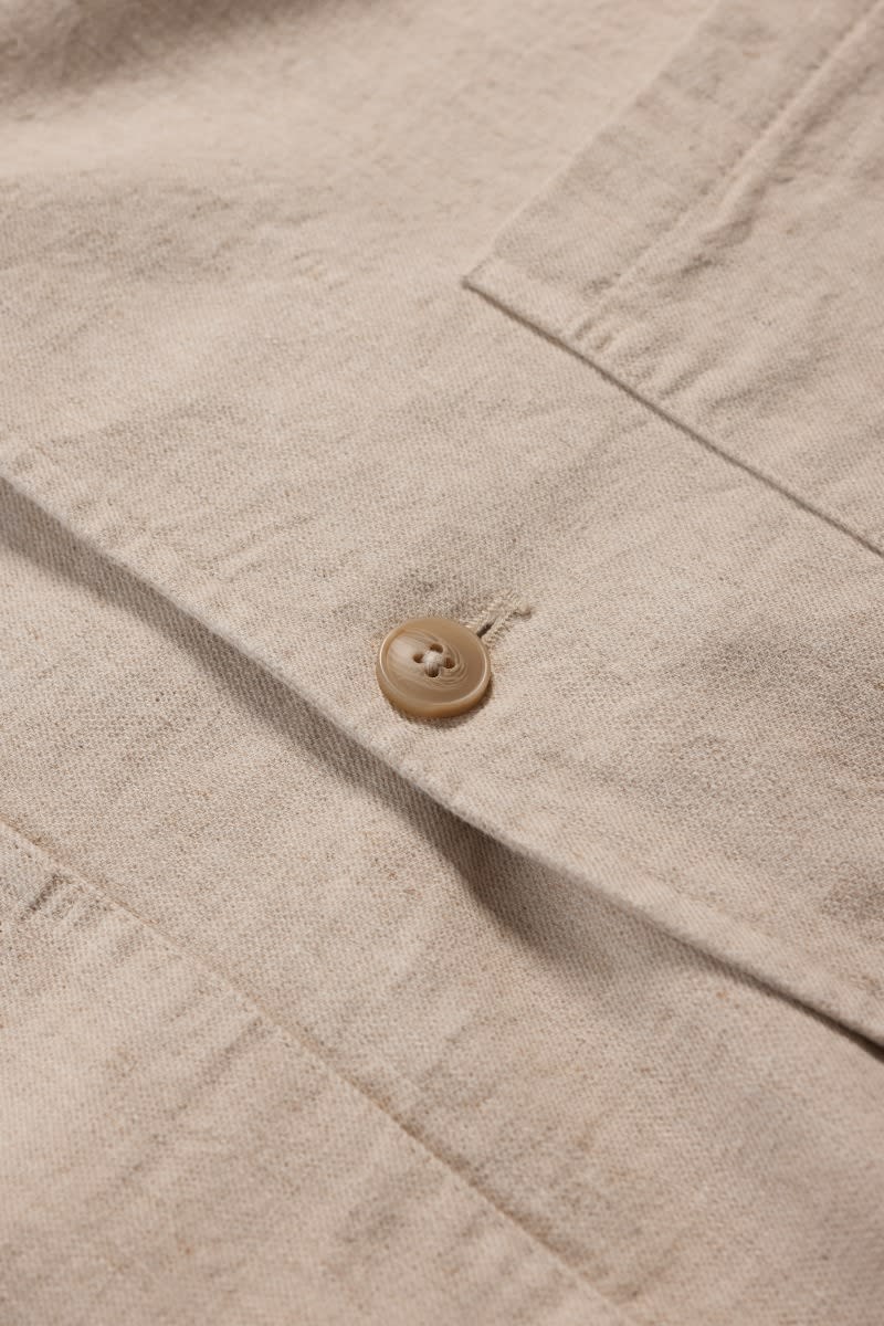 Seasalt Cornwall - Men's 'Messack' Jacket - Undyed Linen