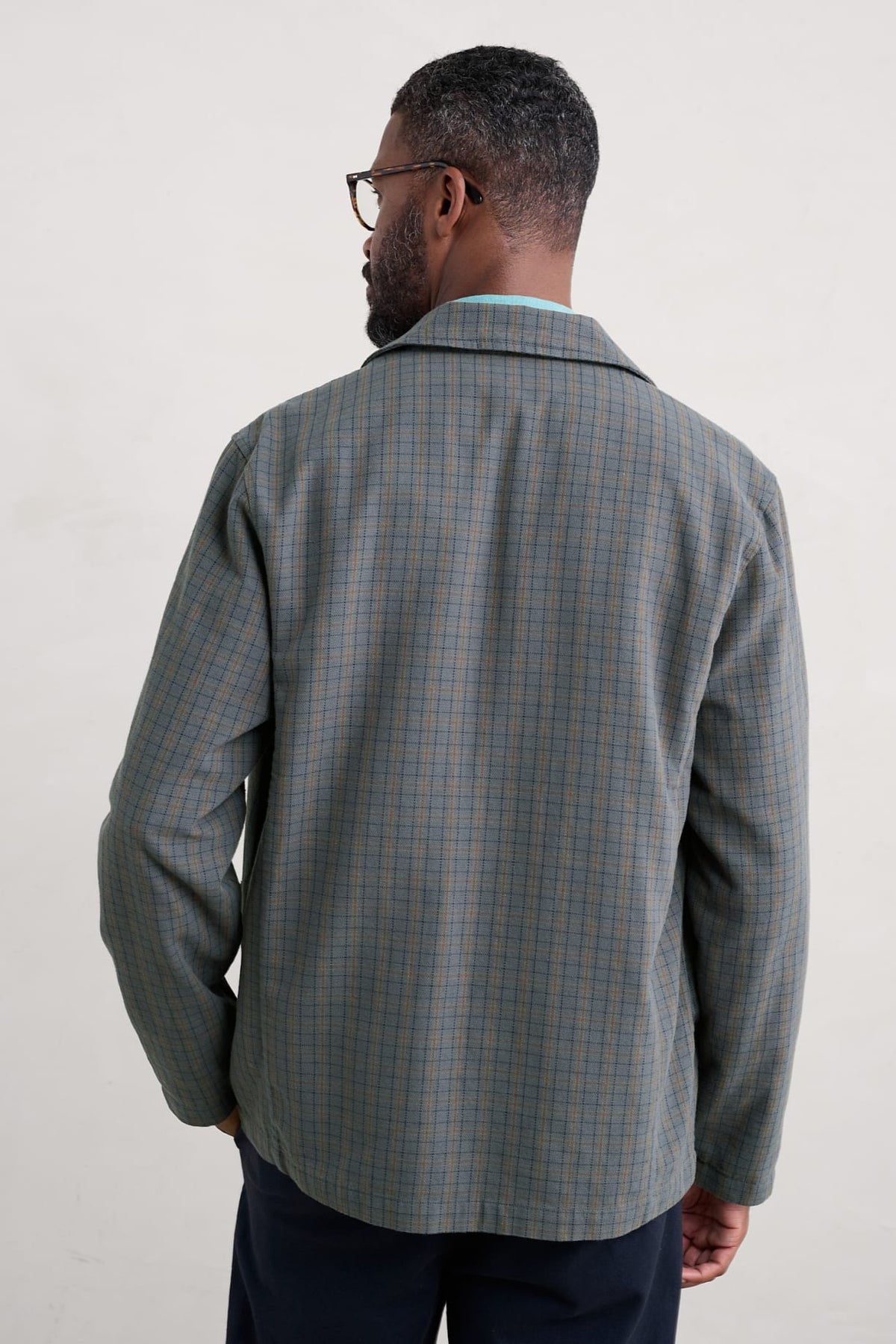 Seasalt Cornwall - Men's 'Farrier' Blazer- Cresents Lead