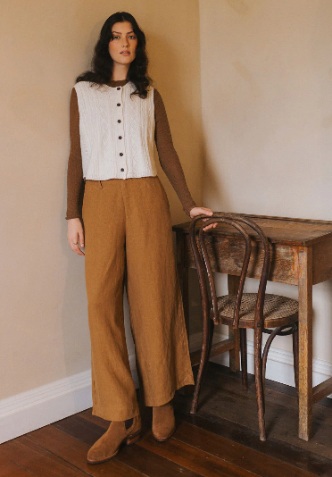Montaigne - Leroy - Pure Linen Trousers