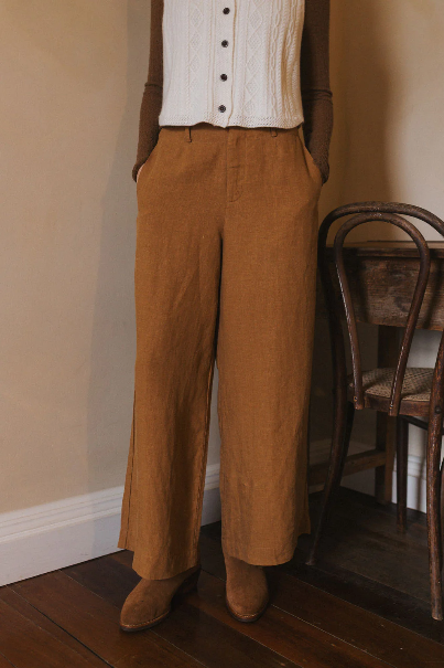 Montaigne - Leroy - Pure Linen Trousers