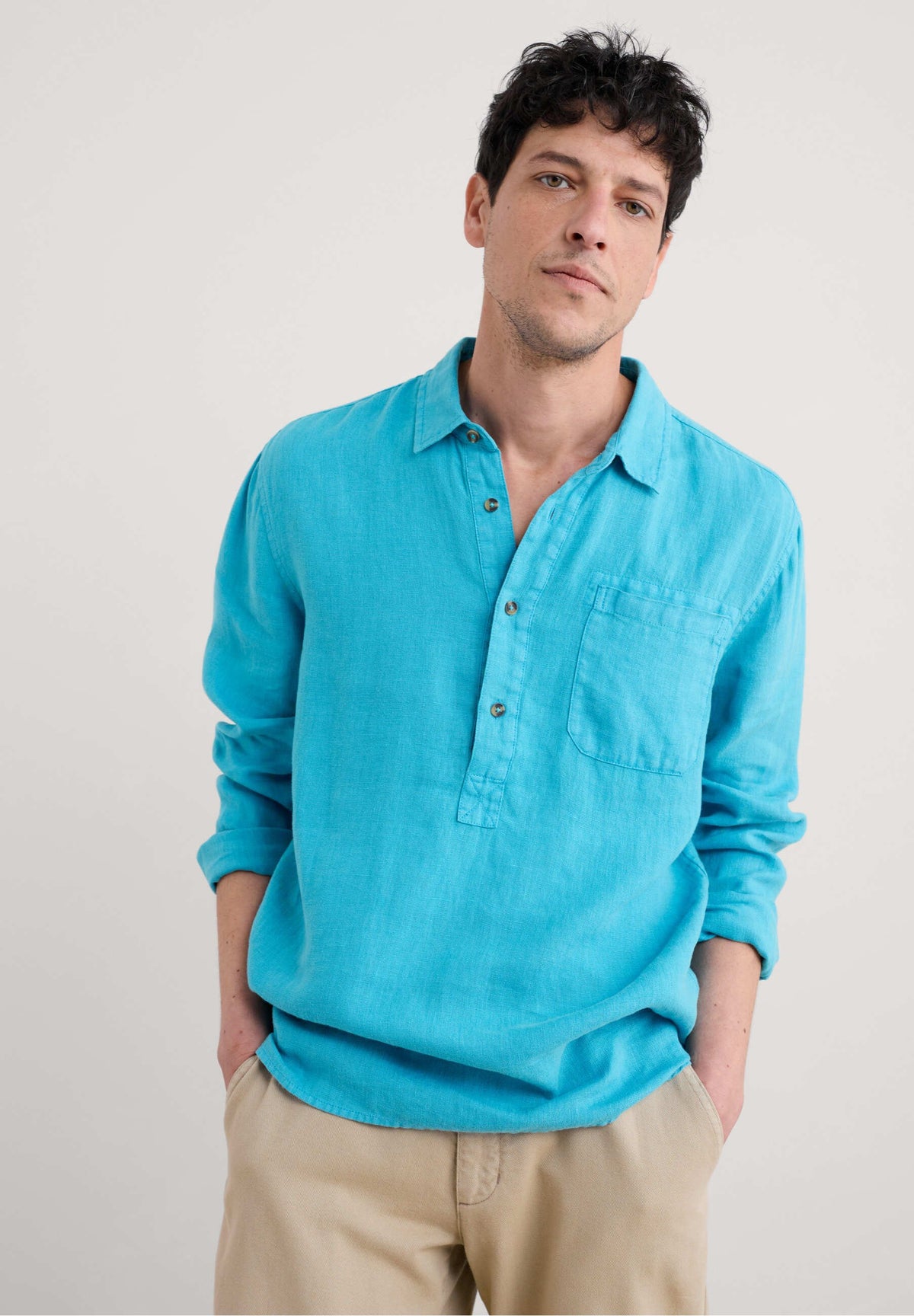 Seasalt Cornwall - Men's ‘Artist's’ Shirt - Zennor