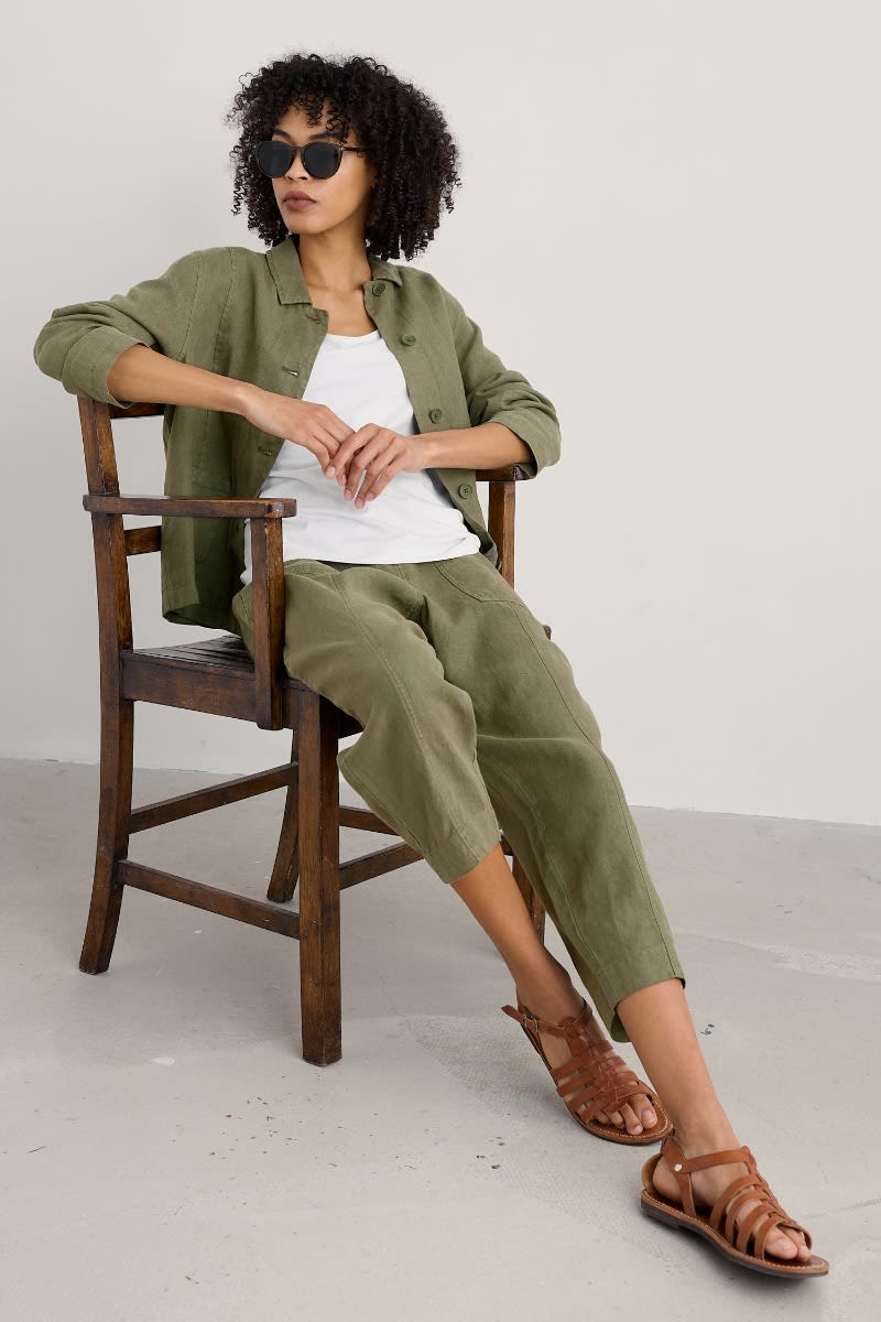 Seasalt Cornwall - 'Arame' Jacket - Light Olive